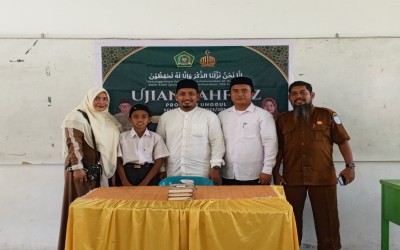 MTsS MIM Langsa Gelar Ujian Tahfid Semester Genap TP. 2023/2024